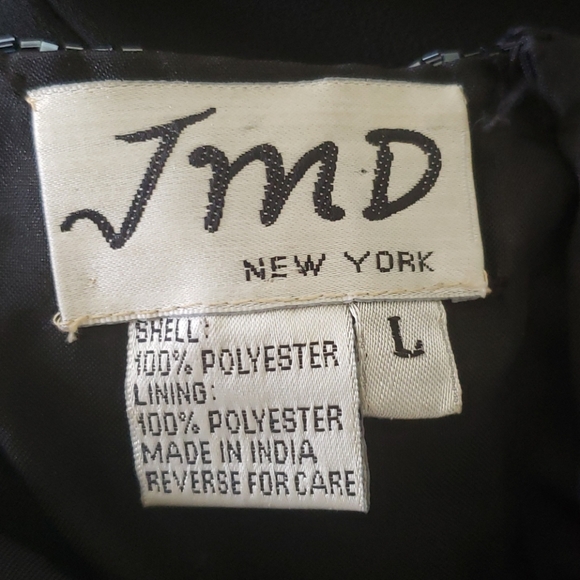 Black beaded formal dress - Picture 8 of 12